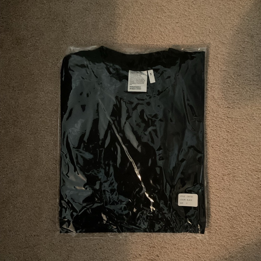 Black noir soft tee